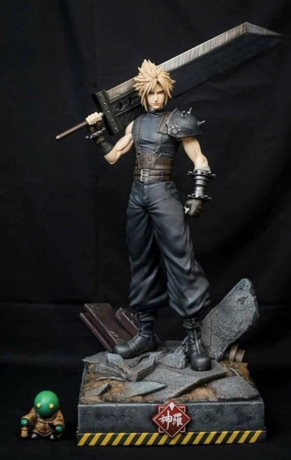 FFVII FF7 Final Fantasy Cloud STL File 3D Resin Printed Bust Figure - Etsy