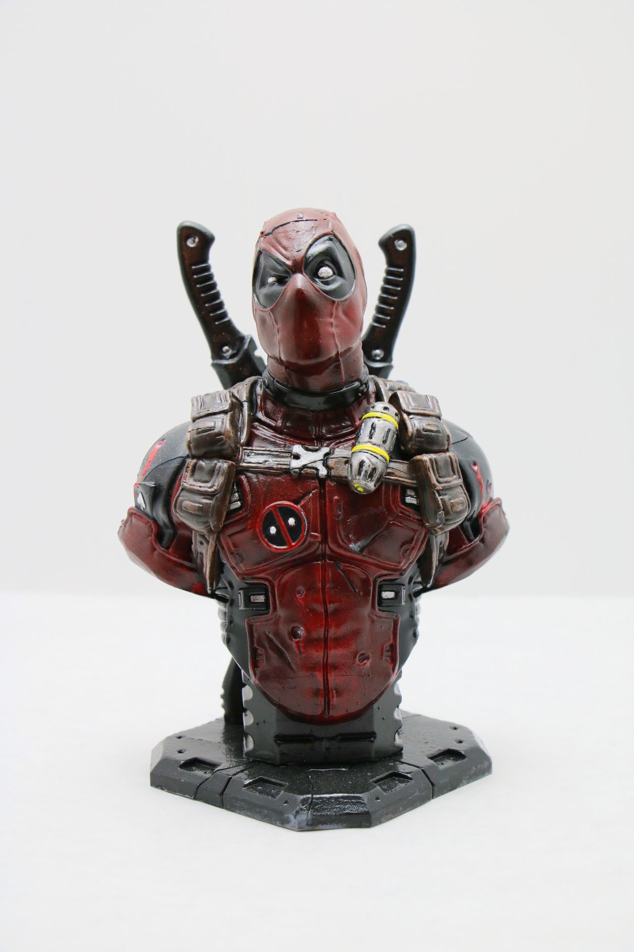 Ksopsdey Deadpool Figuren Kuchen Dekoration, 4 Stück Deadpool