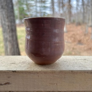 Small handmade Pottery Tumbler