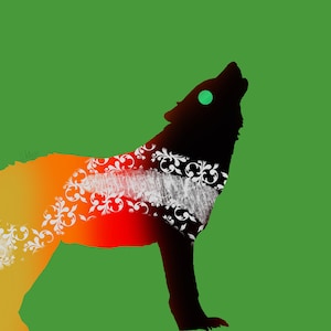 Wolf howling