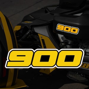 900 3 Color Decal (Pair) - Can-Am Ryker