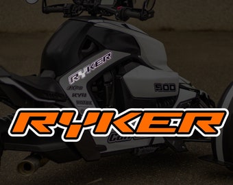 Ryker Decal Large (Pair) - Can-Am Ryker