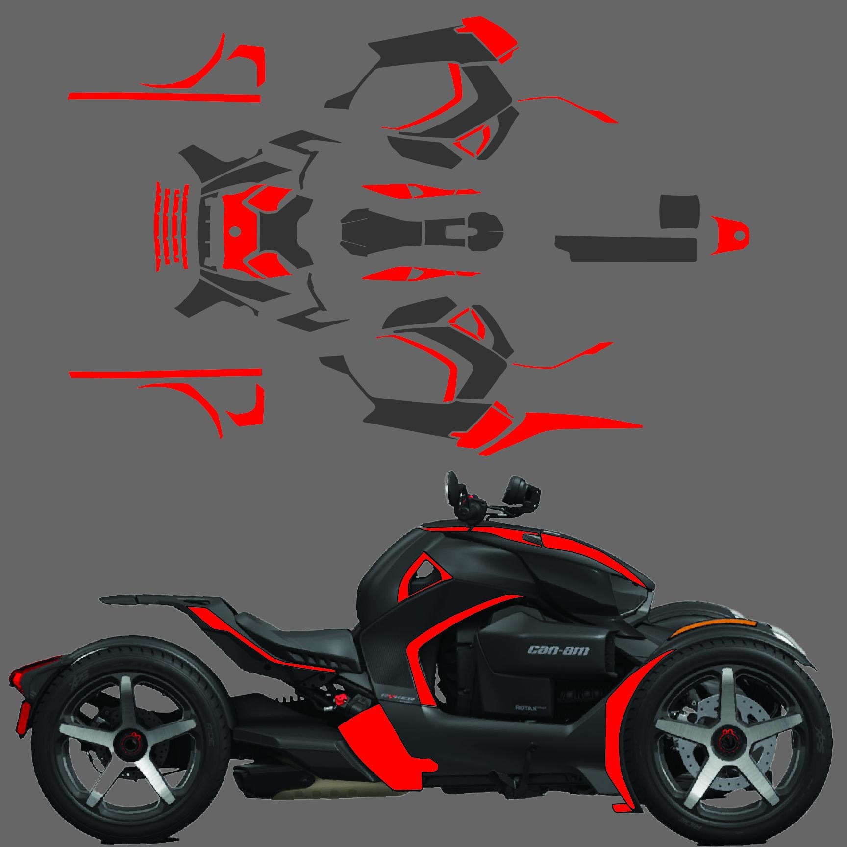 Can am ryker accessories Italia