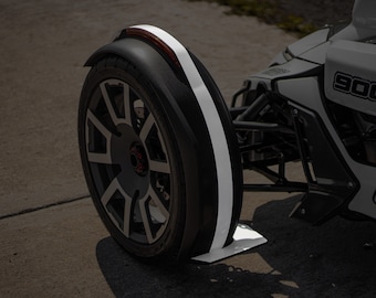 Front Fender Stripes w/Lower Accents (Pair) - Can-Am Ryker