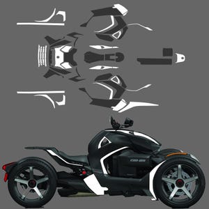 Kit "vestito" bianco Canam Ryker