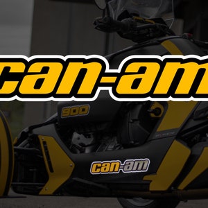 Can-Am Decal Large (Pair) - Can-Am Ryker