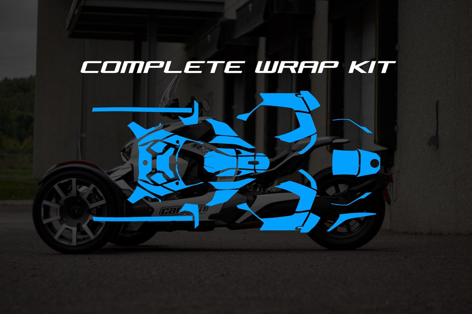 Full Wrap Kit Customizable Canam Ryker Etsy