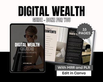 デジタル ウェルス ガイド PLR ガイド MRR デジタル製品と PLR の習得 mrr ガイド Done for You マスター再販権 デジタル マーケティング ガイド