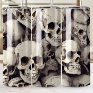 Halloween Tumbler Wrap 3D Halloween Tumbler Wrap 20oz Tumbler Design Digital Download PNG Straight and Tapered Tumbler Wrap 3D Tumbler PNG