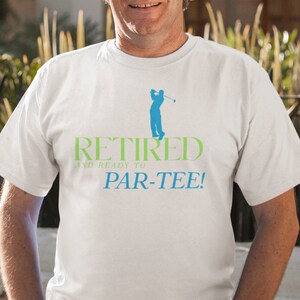 Funny retired vintage shirt gift Retirement gift Retired shirt Gift for golfer Gift for friend who is retiring