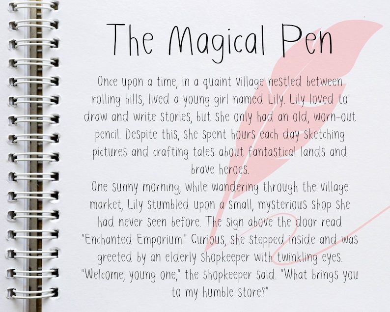 Realistic Handwritten Font, Goodnotes Simple Font, Study Digital Note ...