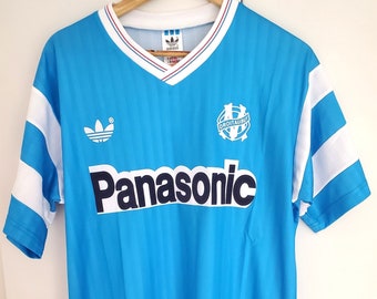 Maillot rétro vintage de l'Olympique de Marseille 1990