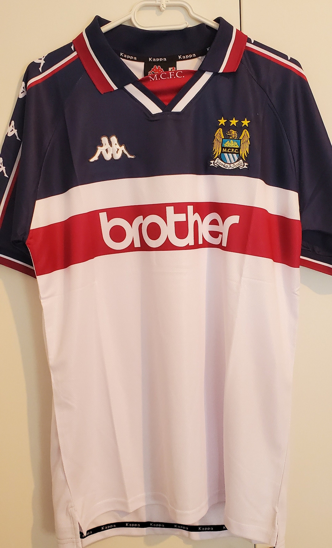 Manchester City Away 1997-1998 Soccer Retro Jersey | eBay