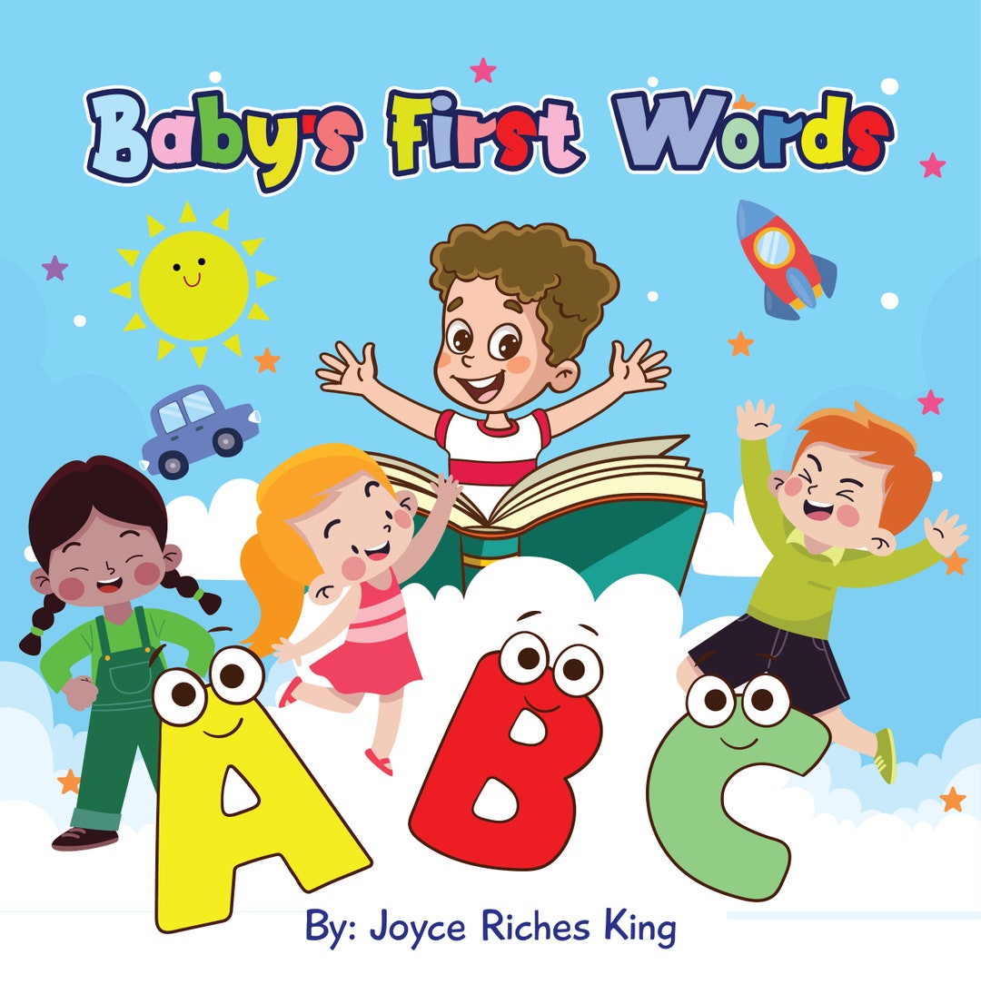 Baby Books, First Words, Alphabets, Babies, Gifts, Gift Ideas - Etsy