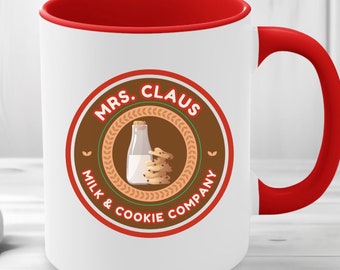 Taza de Navidad de la señora Claus, tazas de Navidad, taza de vacaciones, taza de Navidad divertida, regalo de Navidad, regalo para ella, regalo para él, taza linda, taza de Santa