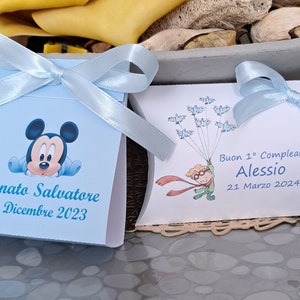 Confetti boxes for births, baptisms, communions, birthdays