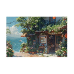 Jigsaw Puzzle Courtyard by the Sea | Gifts