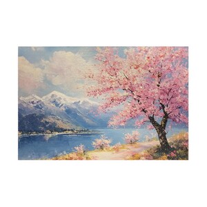 Jigsaw Puzzle Spring Bloom Landscape Art