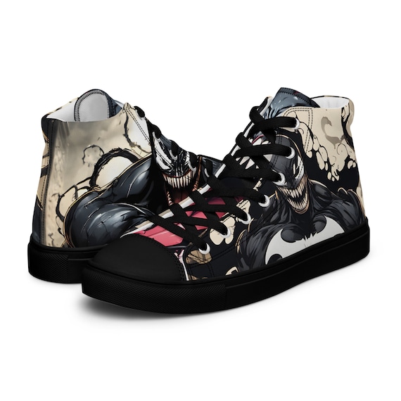 Men’s high top canvas shoes