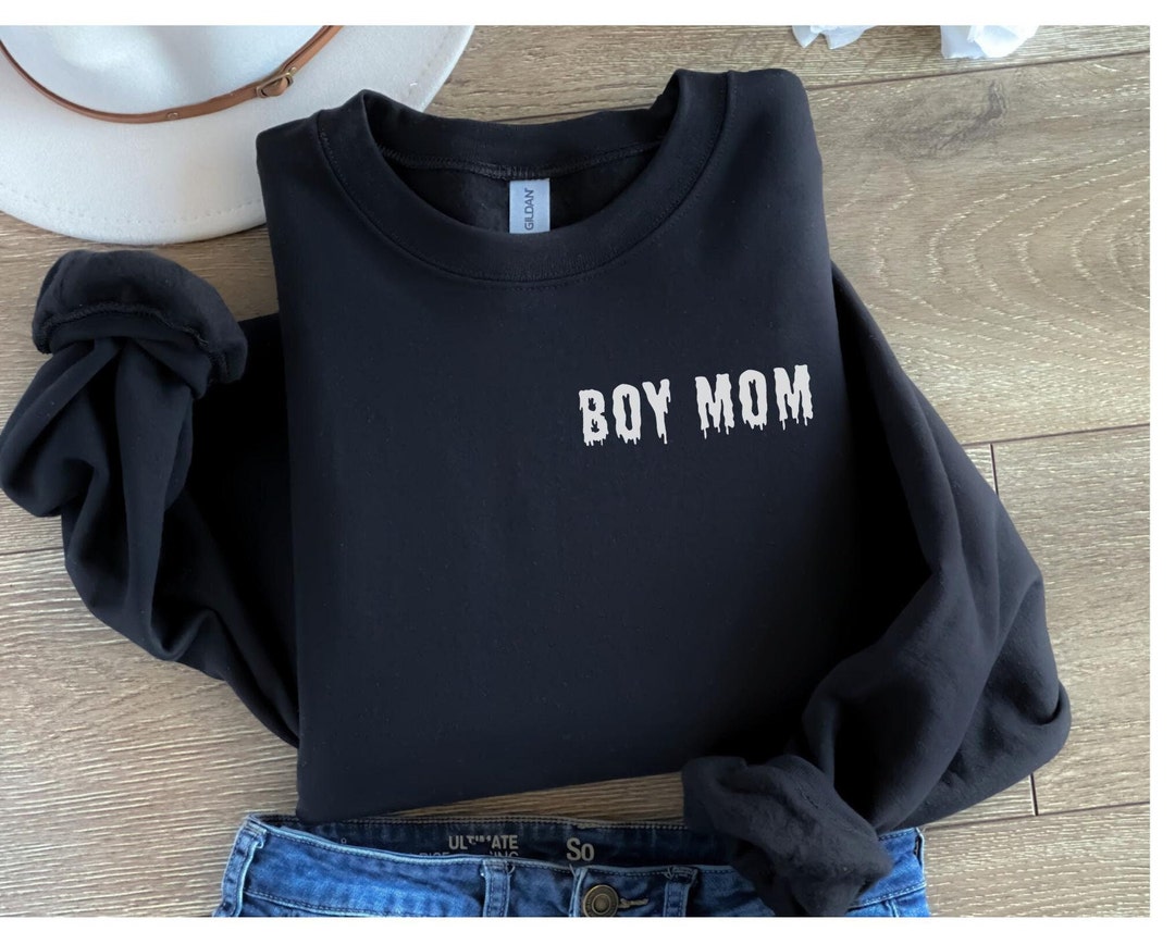 Funny Boy Mom Shirt Funny Boy Mom Halloween Shirt Boy Mom Etsy