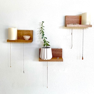 Necklace Hanger | Jewelry Organizer | Jewelry Display | Wall Shelf