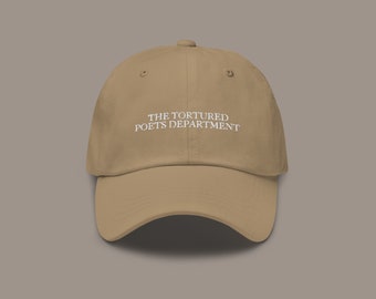 El Departamento de Poetas Torturados Taylor Swift Dad Hat Gorra de béisbol bordada