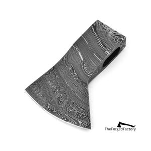 Axt Kopf für Outdoor, Camping & Bushcraft Axt Handwerk, Geschenk für Jubiläum, Weihnachten und Neujahr, Lasergravur auf Axt Kopf