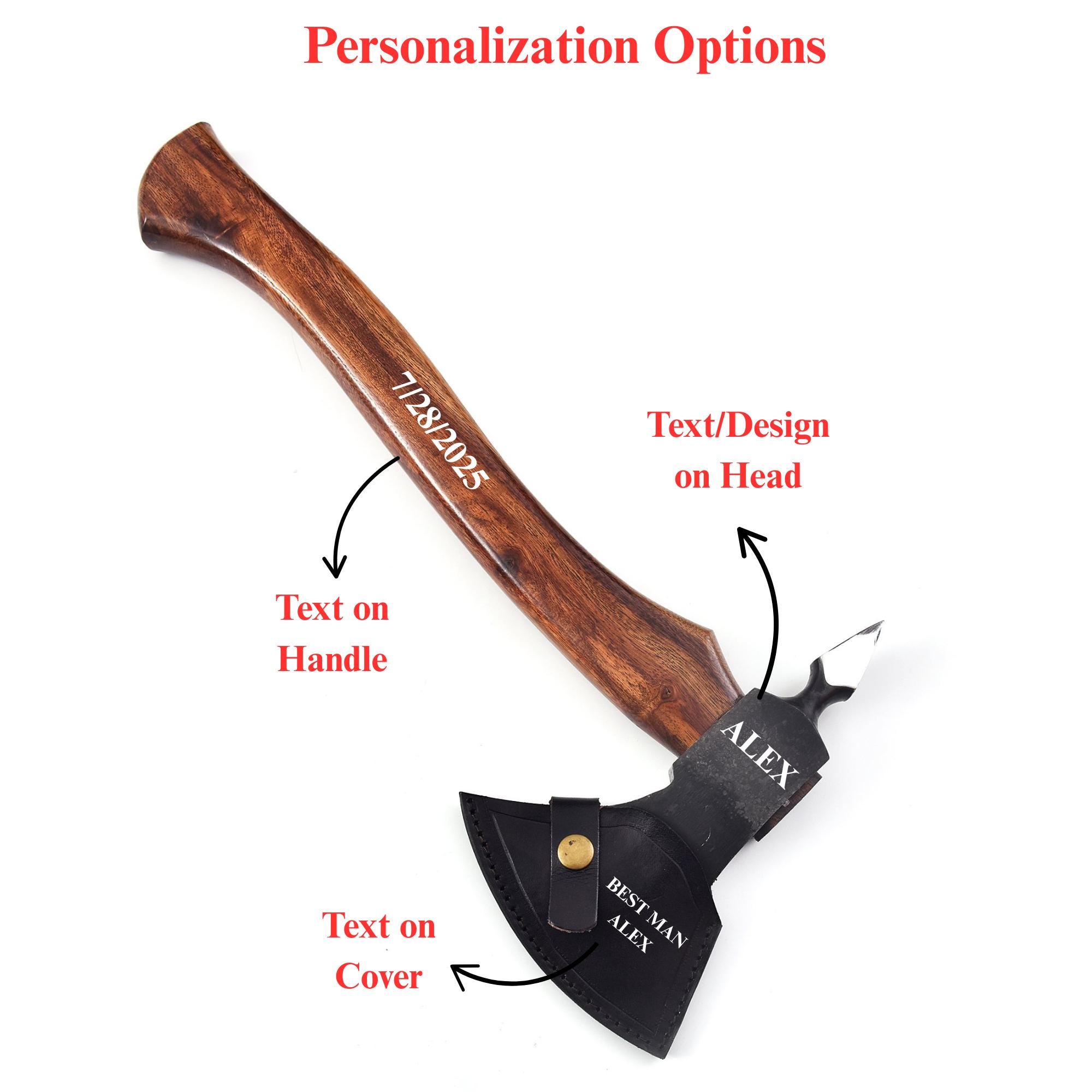 Hache Tomahawk Estwing Campers Axe Special Edition Acier Forgé Manche