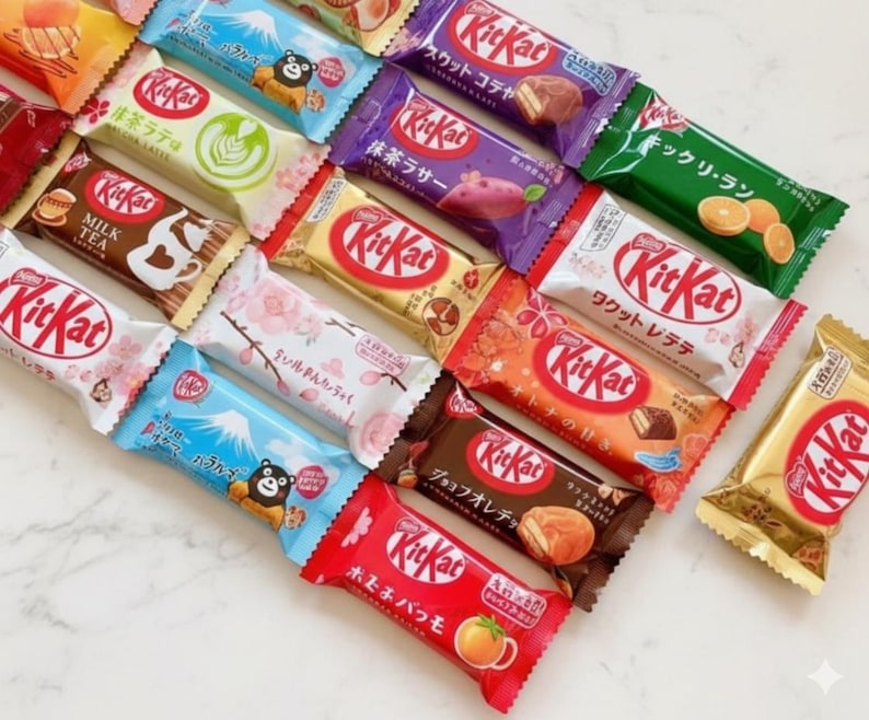 Japanese Kit Kat Variety Pack | Japanese and Korean Snack Box - Etsy