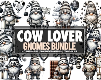 Watercolor Mothers Day Gnomes PNG Clipart Bundle of 30, Gnome Cute ...