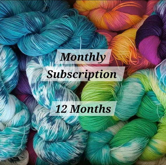 Yarn subscription- 12 Months