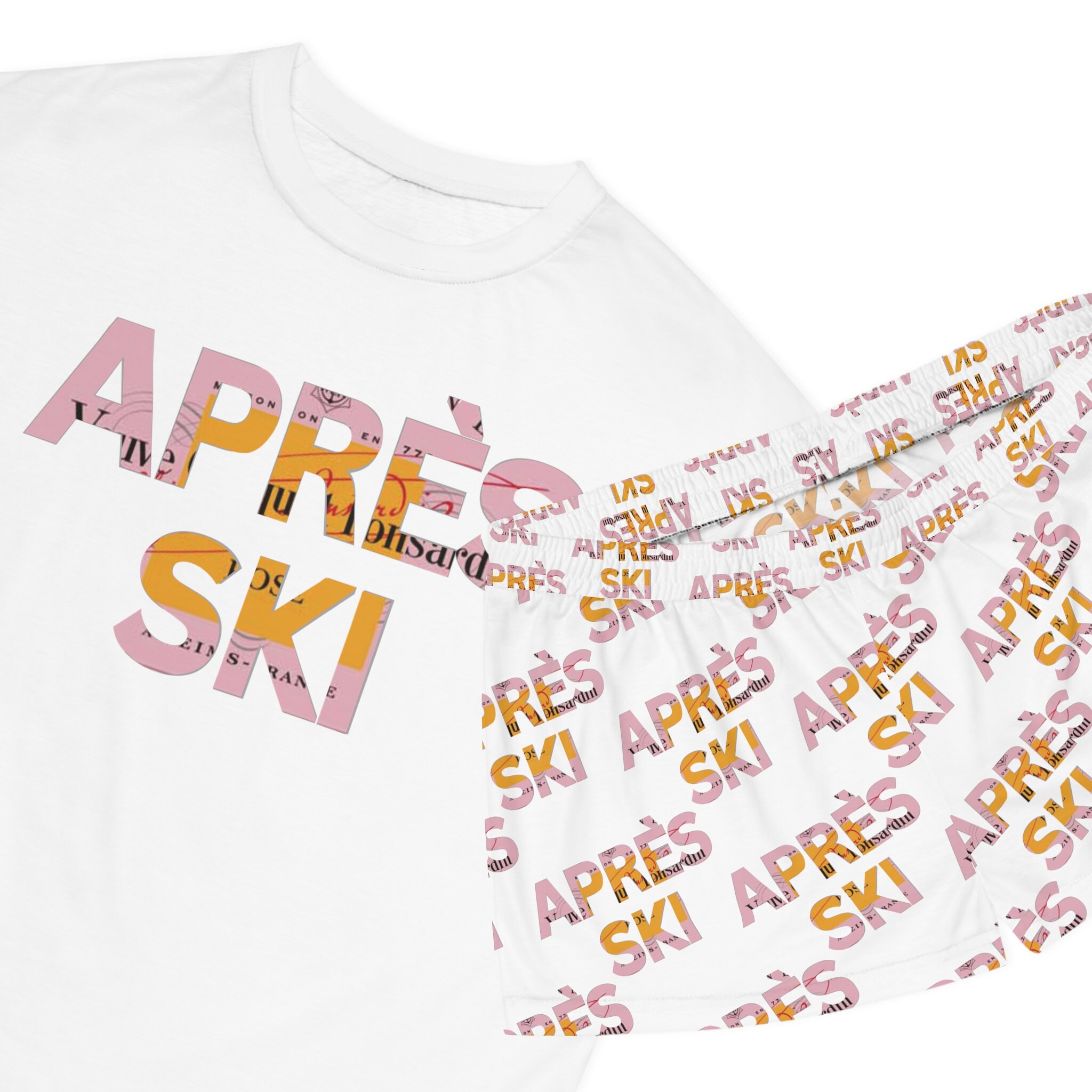 Ski themed pajamas store