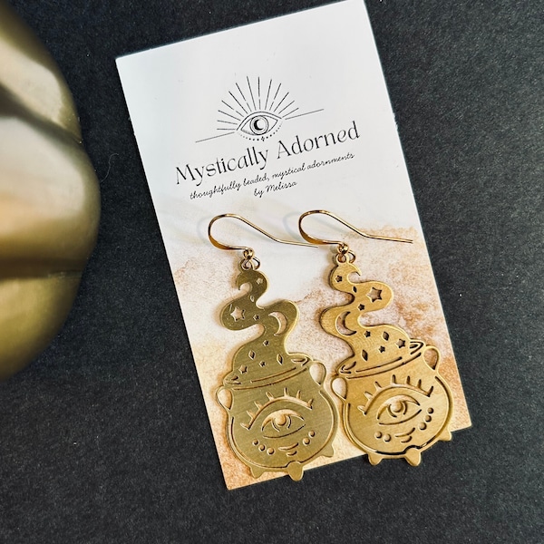 Magic Cauldron Earrings | Simply Charmed | Magical Earrings