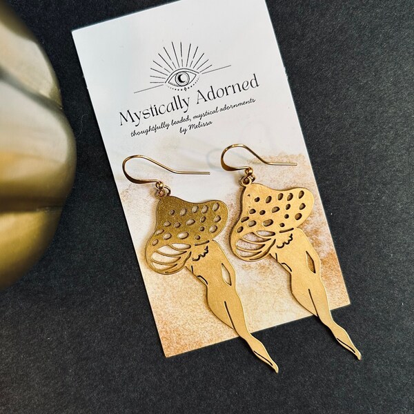 Mushroom Ladies | Simply Charmed | Mushroom Earrings