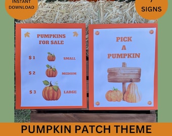 Dramatic Play/ Pretend Play/ Pumpkin Patch/ Preschool/ Digital Downloads/ Dramatic Play Printable/ Classroom/ Daycare/ Outdoors/ Nature/Fall