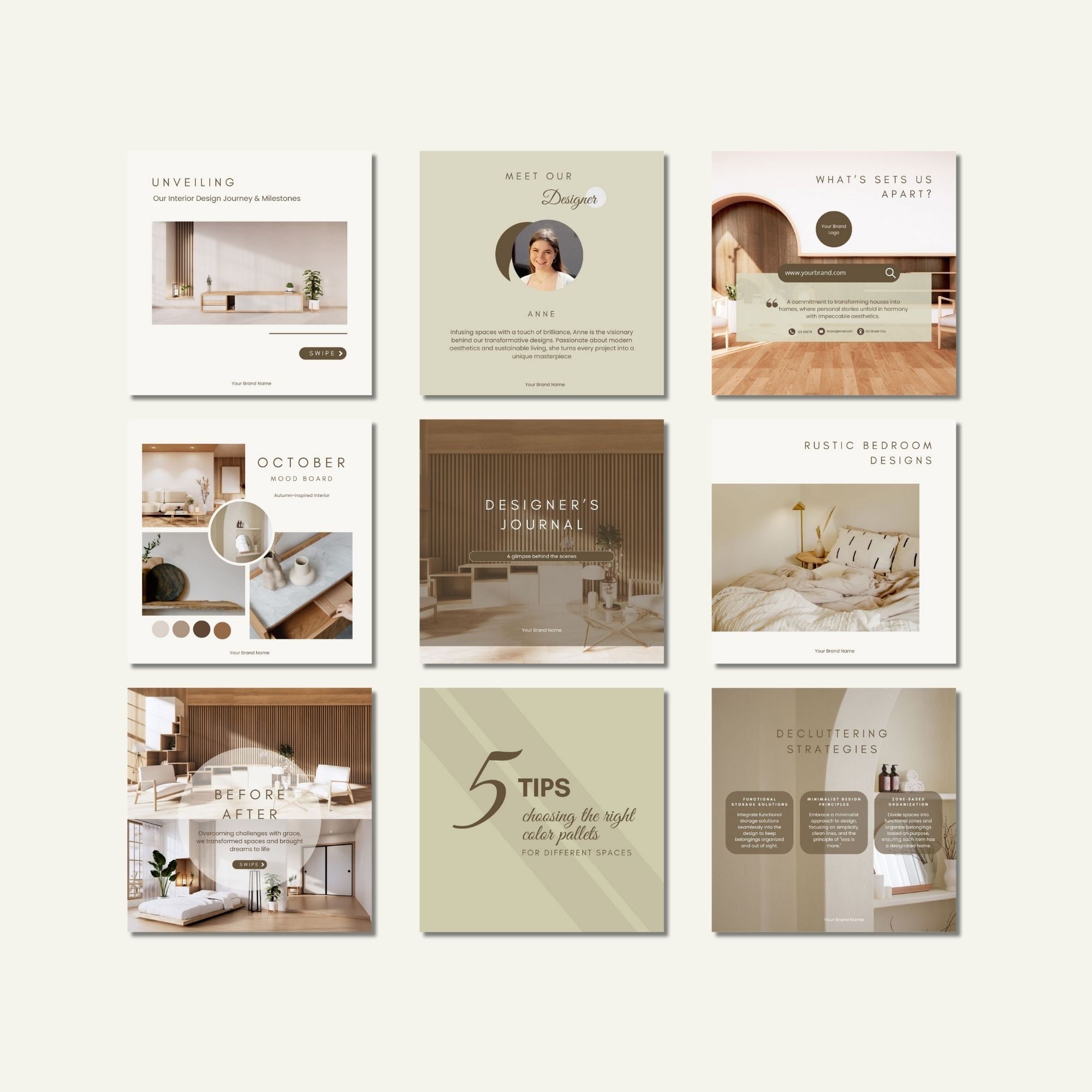Minimalist Interior Design Instagram Posts, Interior Design Social ...