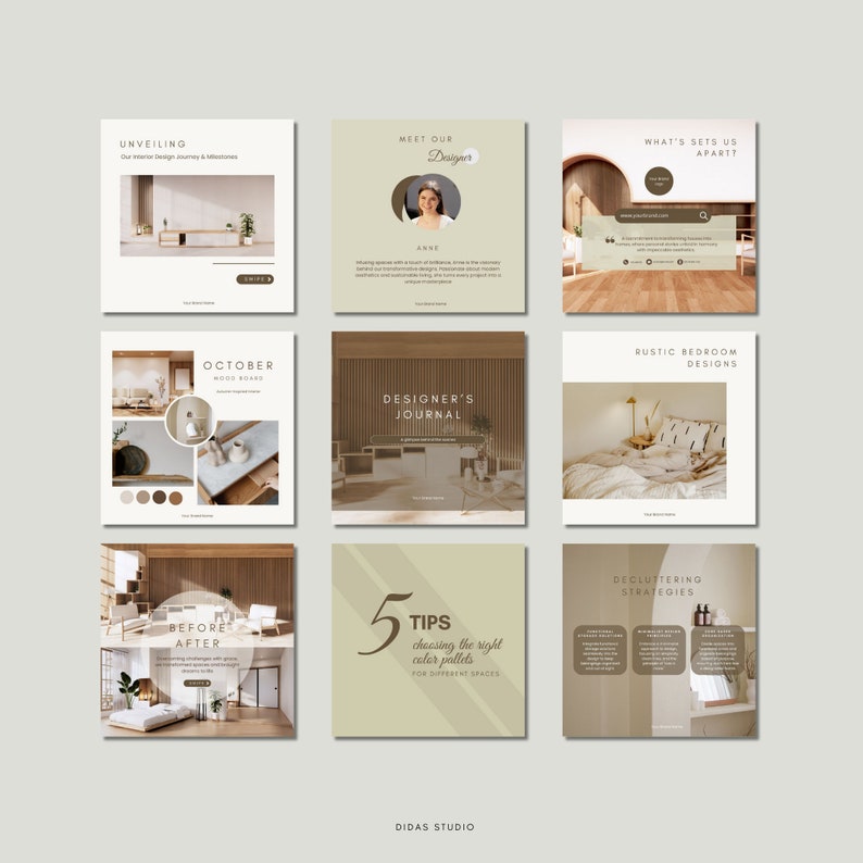 Minimalist Interior Design Instagram Posts, Interior Design Social ...