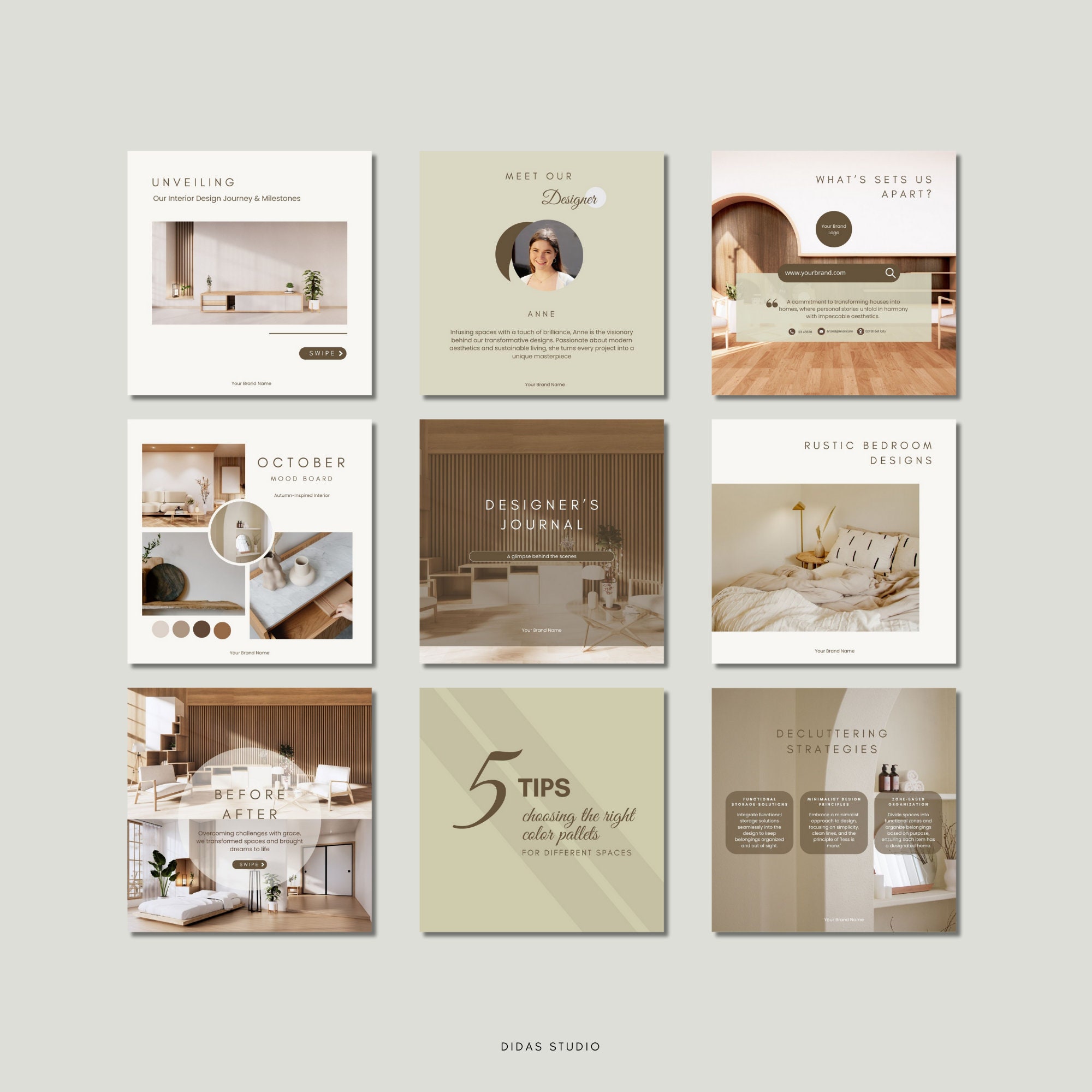 Minimalist Interior Design Instagram Posts, Interior Design Social ...