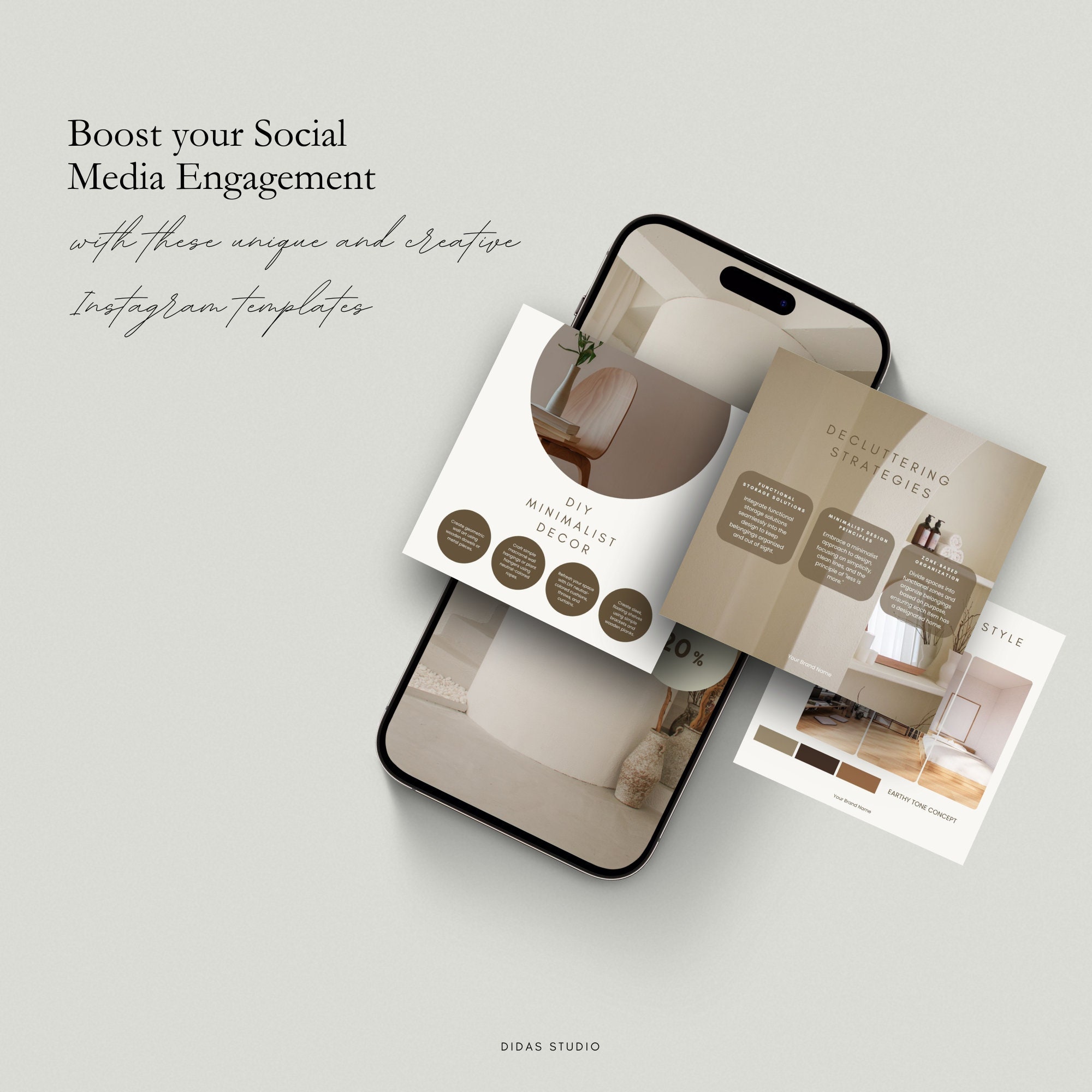 Minimalist Interior Design Instagram Posts, Interior Design Social ...