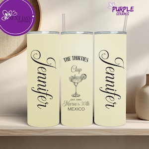 Personalized Birthday Trip Tumbler, Custom Birthday Party Favors, Girls Trip Tumblers, Bestie Birthday Gift, Girls Getaway, Birthday Tumbler
