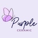 Purple Ceramic