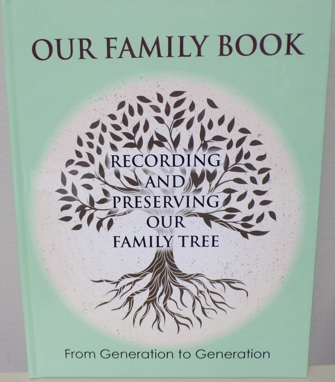 Our Family Book, Family Record Keeper, Family Tree, Ancestor Chart