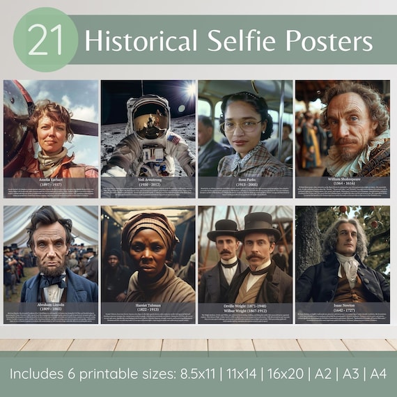 Unique Classroom History Posters, Social Studies Classroom Decorations, History Bulletin Board Decorations, Unique History Teacher Gift