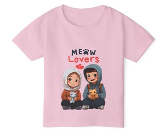 Kids Cat lovers Heavy Cotton™ Toddler T-shirt