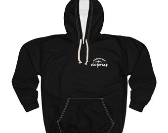 Celebrate your victories Unisex Pullover Hoodie (AOP)