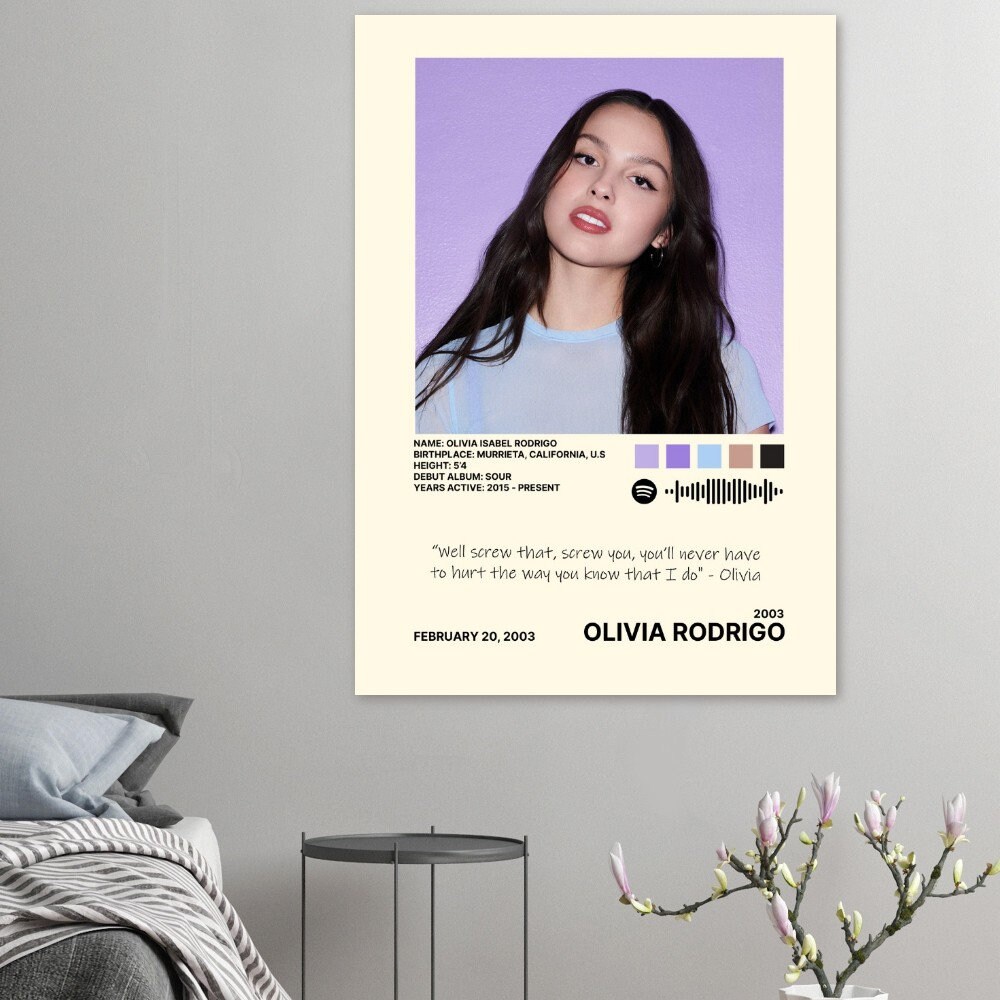Olivia Rodrigo Collectible Poster sold by Gerardo Escamilla | SKU ...