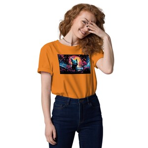 Space Dog - Unisex Organic Cotton T-shirt