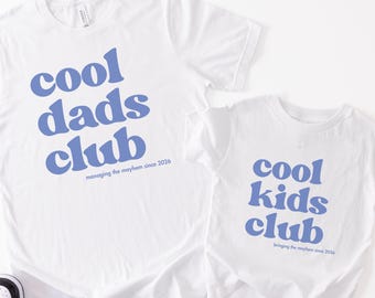 Daddy and Me Matching Shirts, Dad and Baby Outfit, Father and Child Shirt Set, Funny Family Matching Tee