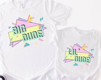 Daddy and Me Matching Shirts, Dad and Baby Outfit, Father and Child Shirt Set, Funny Family Matching Tee