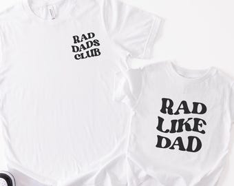 Daddy and Me Matching Shirts, Dad and Baby Outfit, Father and Child Shirt Set, Funny Family Matching Tee